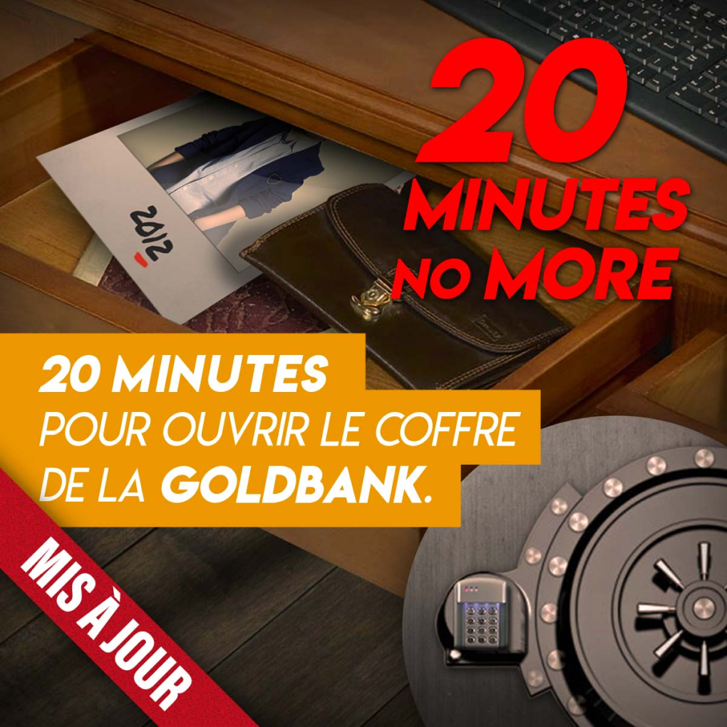 20 minutes no more est un scénario de jeu d'escape game à imprimer gratuit